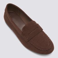 Zapatos De Vestir Mujer Malabar Moca Velvet Marron
