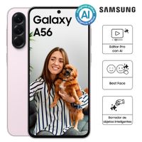 Celular Samsung A56 SM-A566ELIFLTP 8GB RAM 256GB 6.7"" Light Pink