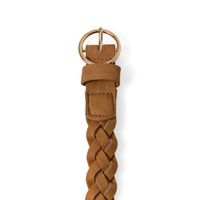 Cinturon Trenzado Niña Sfera Camel