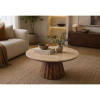 Mesa De Centro Leti Beige