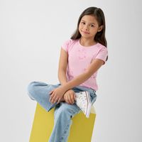 Polo Manga Corta Para Niña Full Print Minions
