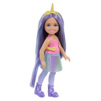Muñeca Barbie Chelsea Fantasía Sorpresa Con Accesorios Barbie 3 Años+