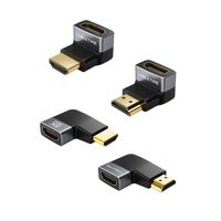 Adaptador HDMI 2.1 Cabletime 270° Macho a Hembra 8K 60Hz CP42G