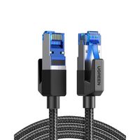 Cable de Red Ugreen Cat 8 Cobre Puro Trenzado 15M Negro 30799-NW153