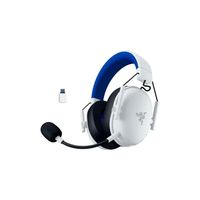 Audifono Gamer Razer Blackshark V3 X Hyperspeed Playstation Wireless 7.1 70Hz 2.4Ghz/Bt White
