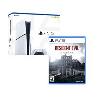 Consola PlayStation 5 Slim con Lector de Discos + Resident Evil Requiem