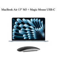 MACBOOK AIR 13"" CHIP M5 16GB RAM 512GB SSD TECLADO INGLES - SKY BLUE + MAGIC MOUSE SURFACE USB-C BLACK