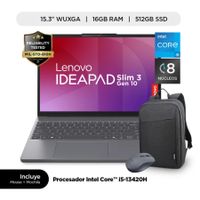 Laptop Lenovo IdeaPad Slim 3i 15.3"" Intel Core i5 512GB 16GB WUXGA