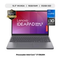 Laptop Lenovo IdeaPad Slim 3i 15.3"" Intel Core i7 512GB 16GB WUXGA