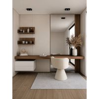 Tocador Luxury Kaori TU MESITA con Espejo XL Catania y Blanco