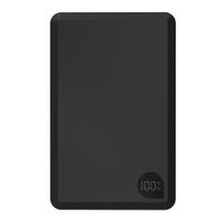 Batería externa con carga magnética Coolbox GMobile 15W, 10000 mAh, USB Tipo-C, 2 puertos, negro