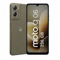 Celular Motorola G06 4G, 256GB, 4GB RAM, cámara trasera 50MP y frontal 8MP, 6.9"", café