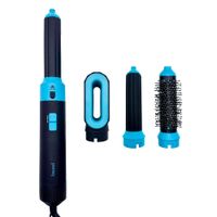Secador Multistyler 4 En 1 Con Bolso Bezel BHR-005 Negro