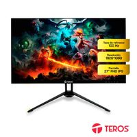 Monitor Teros TE-2712S 27 pulgadas IPS Full HD 100Hz HDMI VGA