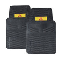 PISO TAPETE PARA AUTOS NEGRO SIKA PACK X 2