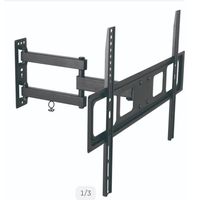 RACK MOVIBLE DOBLE BRAZO PARA TV DE 32 hasta 55