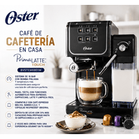 Cafetera Oster Prima Latte Touch BVSTEM6801M Con Bomba Italiana Compatible Cappuccino Latte Espresso