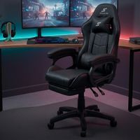 Silla Gamer Reclinable Negro Sillium