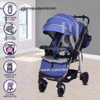Coche Cuna De Lujo «DELTA» Blue