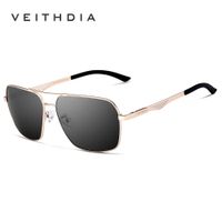 Lentes de Sol VEITHDIA Ultra - Polarizados - UV400 - Dorado