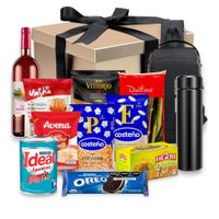 CANASTA DE VIVERES DE REGALOS PARA EL PAPA PERFECTO