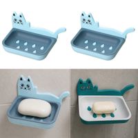 set de 4 Jabonera porta jabon adhesivo de pared