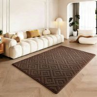Alfombra a peluchada de 2mts x 140cm - Marron