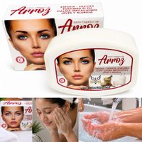 blister de 6 Jabones de glicerina de arroz con coco hidratante