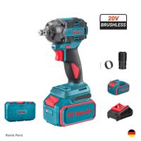 Llave De Impacto 1/2? 20V 4Ah Brushless RONIX 8672 Industrial