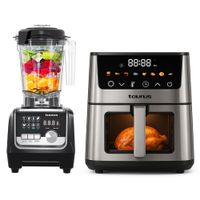 Combo TAURUS Freidora de Aire Silent Fry II + Licuadora Elite Professional 2L