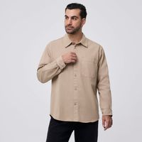 Camisa Manga Larga Hombre Washed Malabar