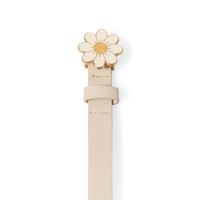 Cinturón Flor Niña Sfera Rafia Bordado Beige
