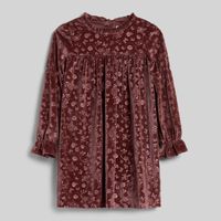 Vestido Manga Larga Para Niña Folk Velvet Circus