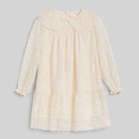 Vestido Manga Larga Para Niña Fiesta Lace Circus