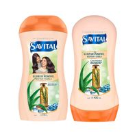 Pack SAVITAL: Shampoo Elixir Frasco 510ml + Acondicionador Elixir Frasco 490ml
