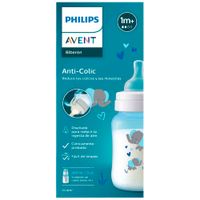 Biberón Anticólicos AVENT 9oz Elefante