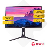Monitor Plano Gaming Teros TE-2754G 27 QHD IPS 200Hz 1ms