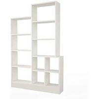 Mueble Librero Yarina Blanco - Muebles Bonno