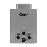 Terma a gas Multiflow 7 litros Gn Rotoplas