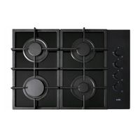 Cocina Encimera Sole Solco073v2 Compacta 65cm 4 quemadores