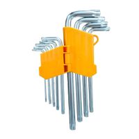 Juego de llaves Torx 9 piezas Werken