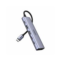 Hub Ugreen 6 en 1 USB-C a HDMI/USB-A/USB-C PD 100W CM511-35999