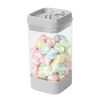 Canister Hermético Gris 1200ml Top Chef Orange