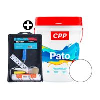 COMBO Pintura Látex CPP Duralatex Bl Mate 4 gl+ Pintura Látex Pato CPP Bl 4 gl