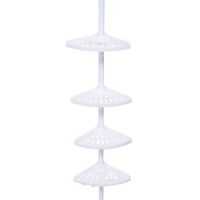 Rack Esquinero Organizador de ducha 4 niveles