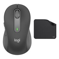 Mouse Logitech Signature M650 Black + Pad Mouse