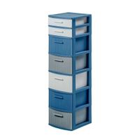 Cajonera Space 7 Niveles Azul MQ