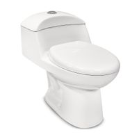 Inodoro One Piece Trebol Balanz Pro Blanco