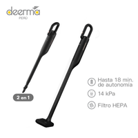 Aspiradora Inalámbrica Deerma VC03S | Recargable | 4000 mAh | Negro