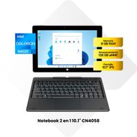 Notebook 2 en 1 Advance CN4058 10.1"" Celeron 8GB 128GB Windows 11